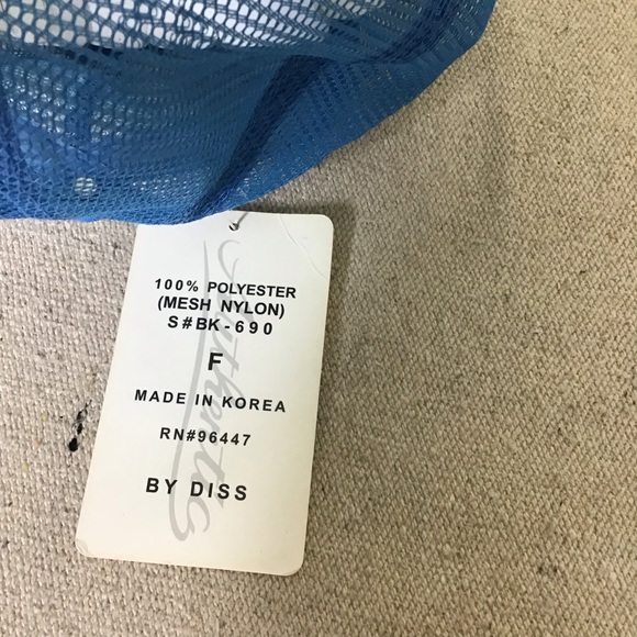 Vintage unisex mesh baseball cap - Picture 5 of 7